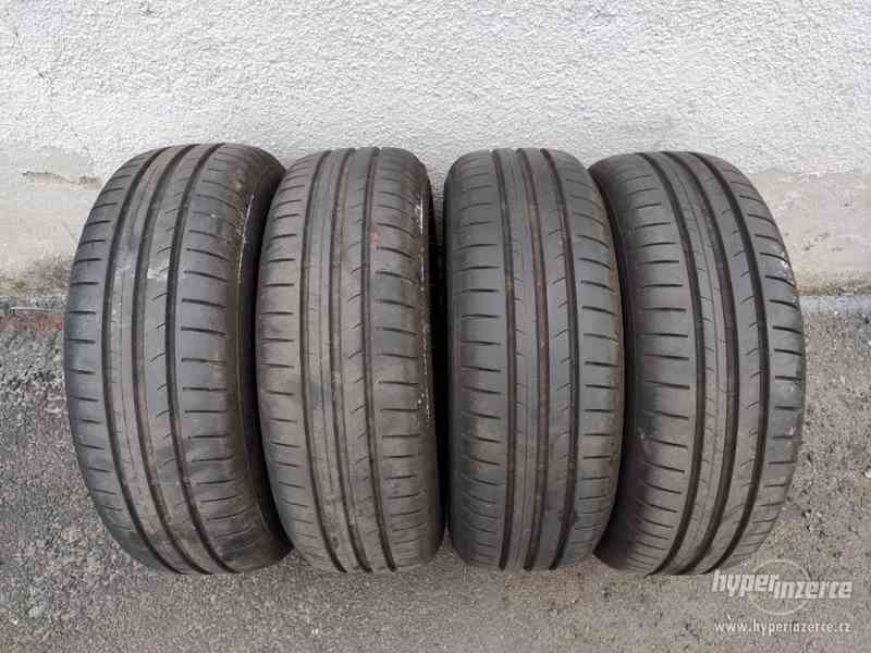 plechové disky Ford 5X108 6jx15H2 ET 52,5 + letní 195 60 15 - foto 4