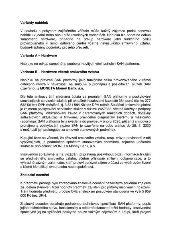 PRODEJ ENTERPRISE SAN  - foto 2