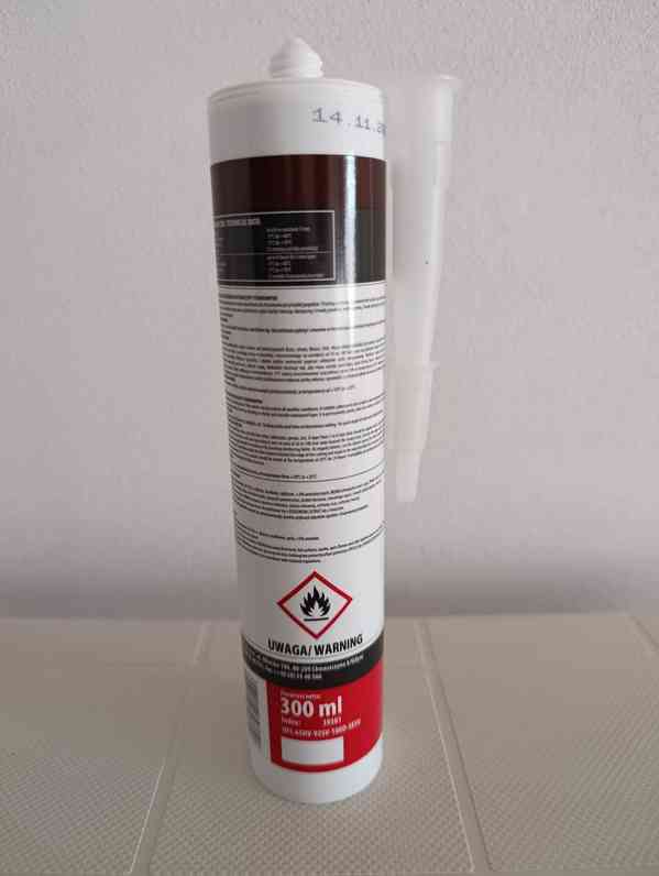 Černý bitumenový střešní tmel TitaniumPRO 300 ml - foto 4