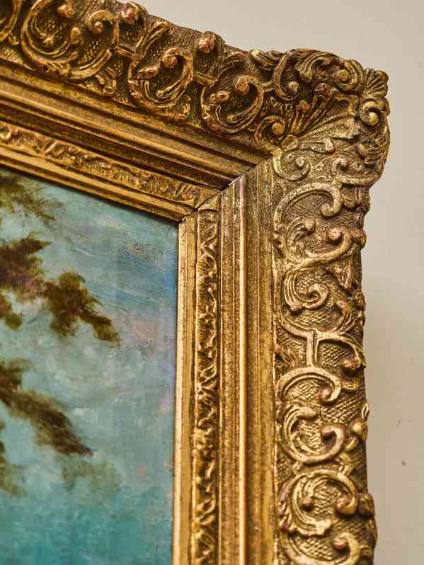 Výhled do krajiny. Sign. 92 X 77 cm - foto 7