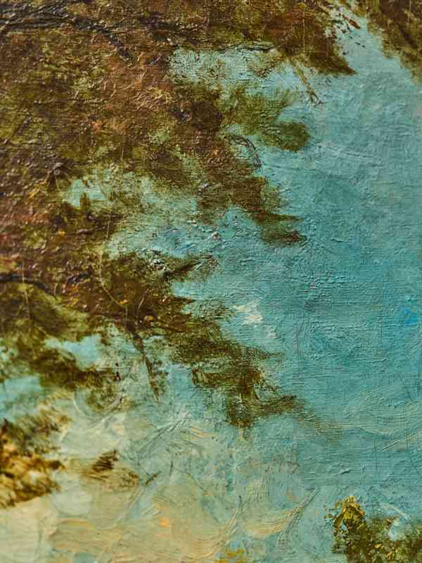 Výhled do krajiny. Sign. 92 X 77 cm - foto 5