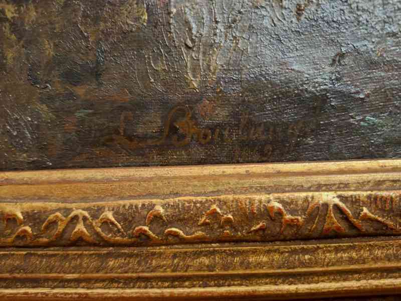 Výhled do krajiny. Sign. 92 X 77 cm - foto 9