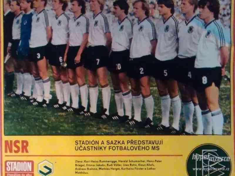 NSR - fotbal - čtenářům do alba 1986 - foto 1