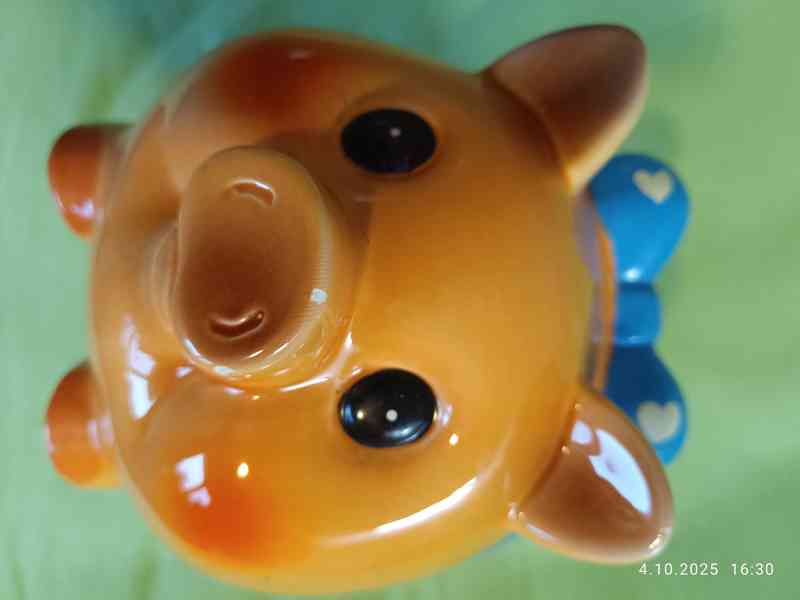 Prodám keram. POKLADNIČKU PRASÁTKO - foto 5