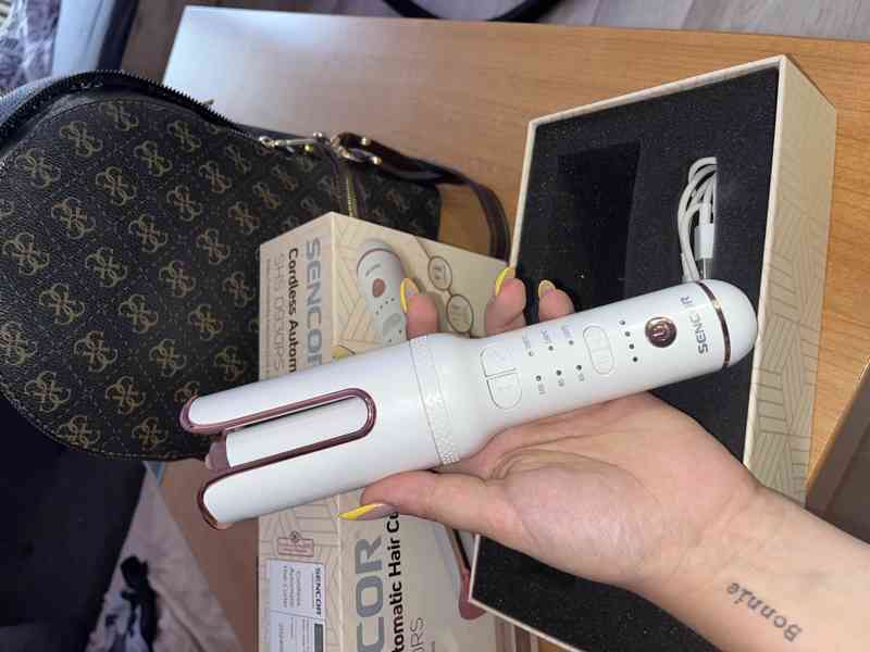 Automatická kulma na vlasy Sencor SHS 0930RS – jako nová - foto 4