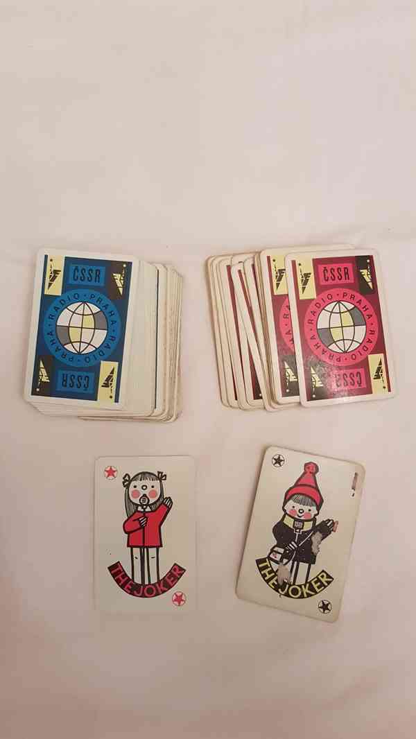 Radio Praha reklamní karty na kanastu - foto 2