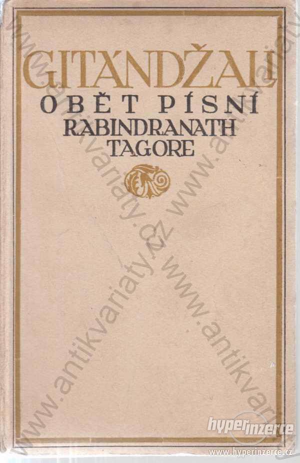 Citándžali Rabindranath  Tagore 1917 J. Šnajdra - foto 1