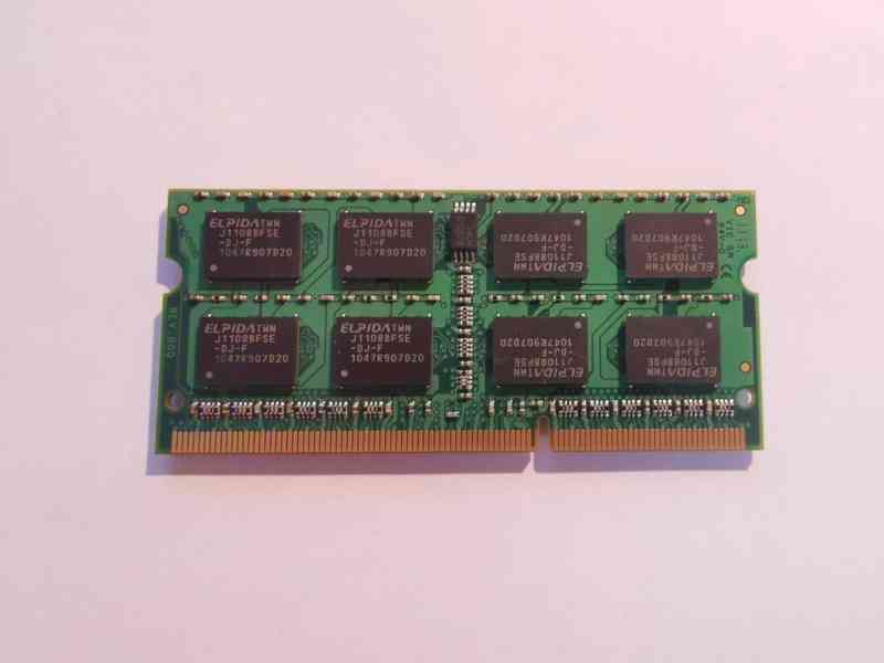 2GB RAM SODIMM DDR3-1333 Kingston paměť pro notebook - foto 2