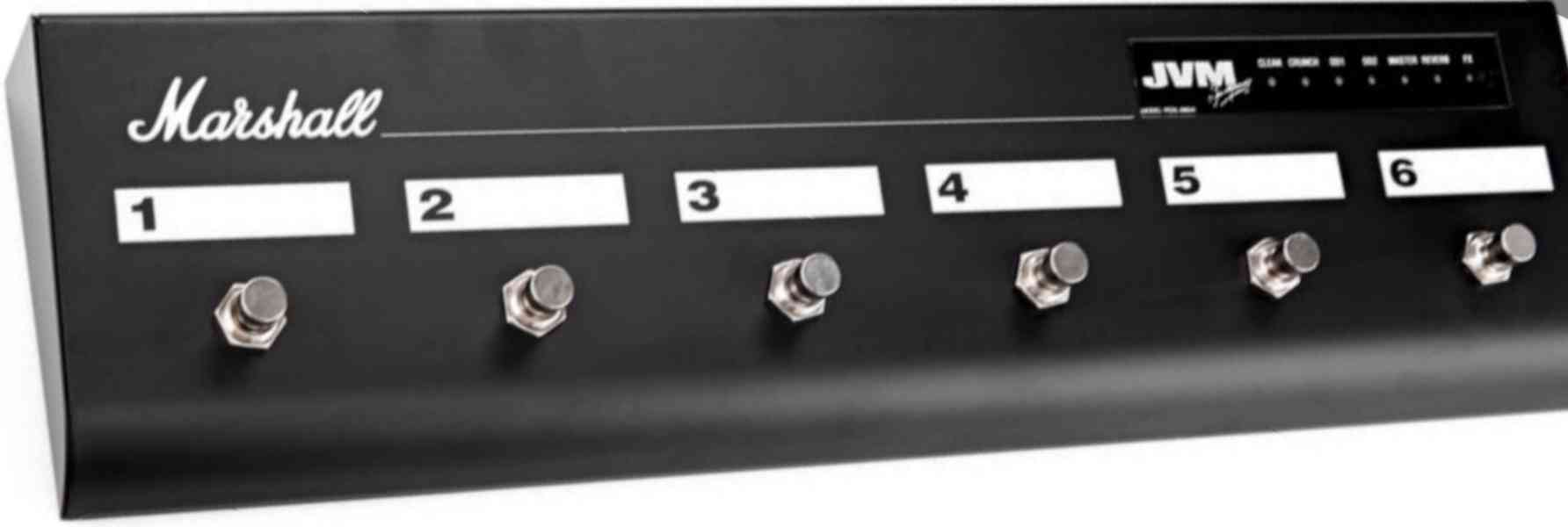 Marshall JVM410C 2x12 Valve Combo s nožním ovládačem - foto 3