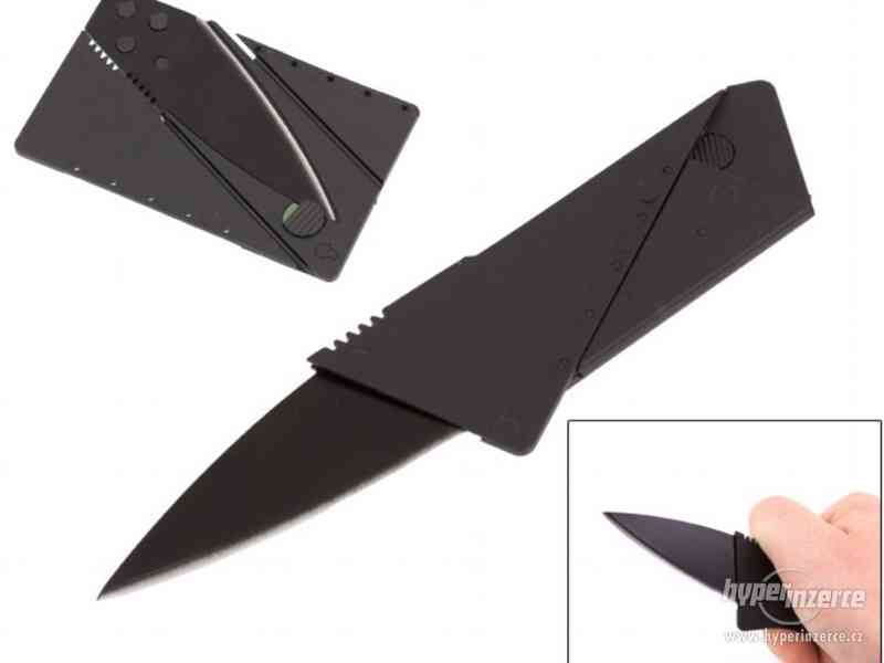 Skládací nůž - Kreditní karta - foto 1