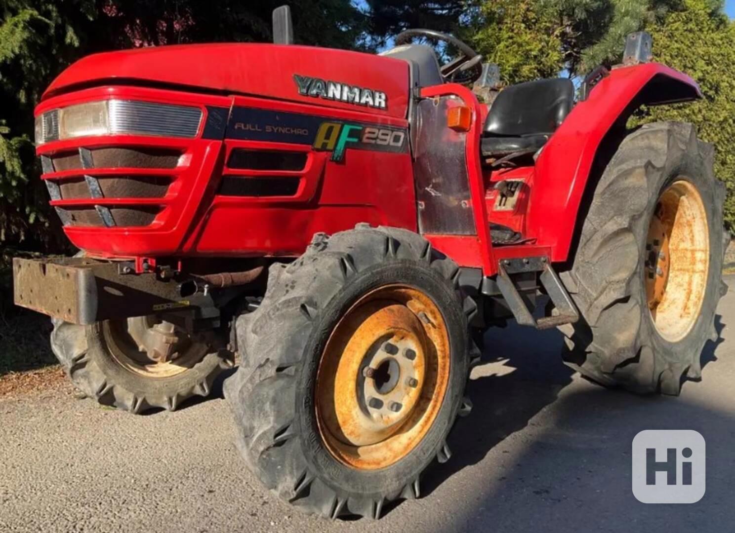 Traktor Yanmar AF290 - 29 koní, 4x4 - foto 1