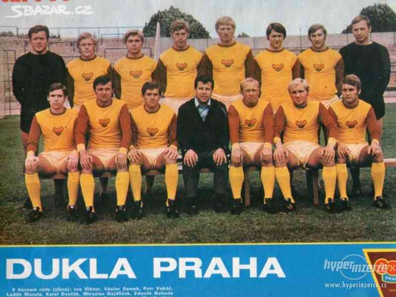 Dukla Praha - 1974 - fotbal - foto 1
