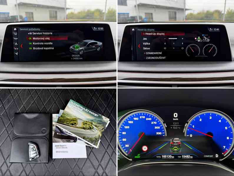 BMW 750i G11 330kW xDrive M-Paket | DPH, head-up, 360 kamera - foto 19