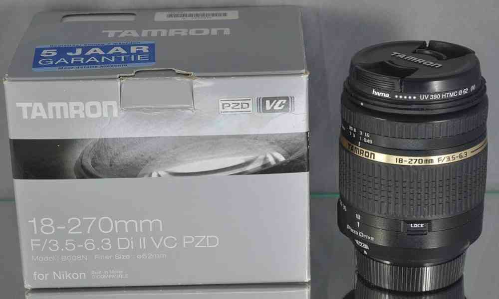 pro Nikon-Tamron AF18-270mm F/3.5-6.3 Di II VC PZD - foto 3