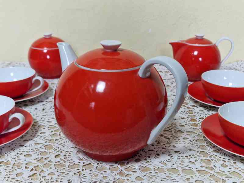 Art Deco servis Družstevní práce Loket  Ladislav Sutnar - foto 3