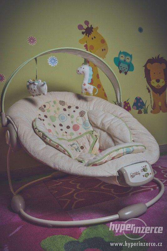 Prodám krásné dětské lehátko Bright Start Comfort Harmony - foto 1