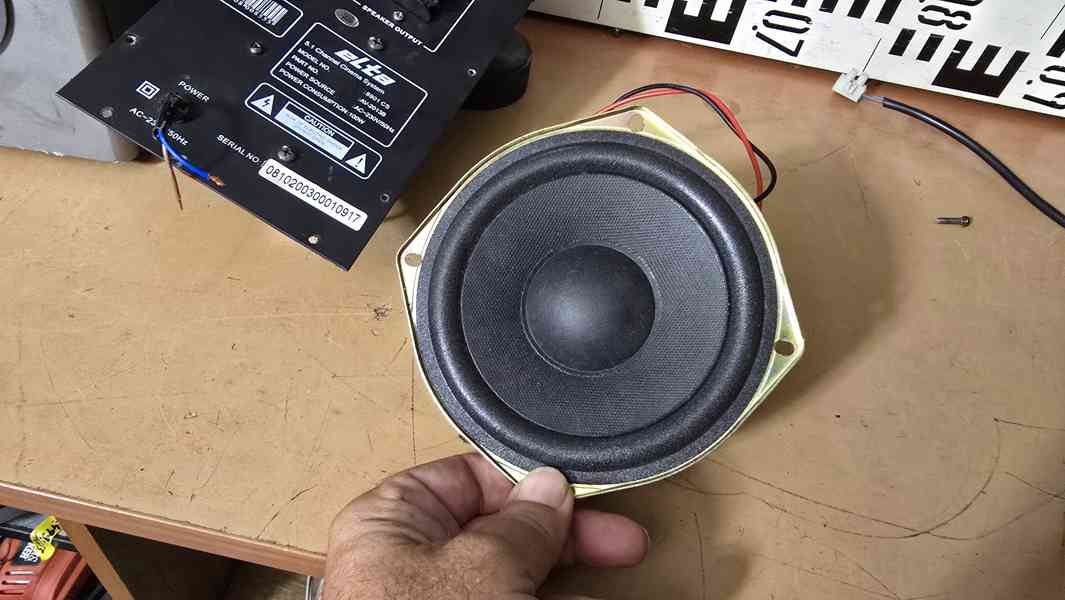 Elta 8901CS aktivní 5.1 subwoofer k servisu nebo na ND - foto 6