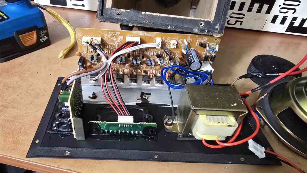 Elta 8901CS aktivní 5.1 subwoofer k servisu nebo na ND - foto 3