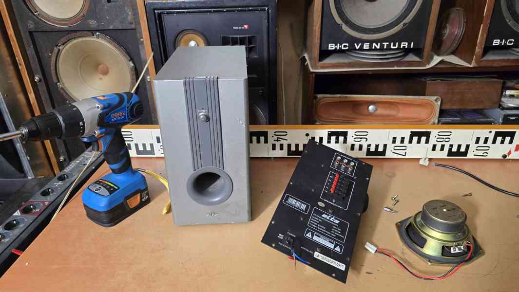 Elta 8901CS aktivní 5.1 subwoofer k servisu nebo na ND - foto 5