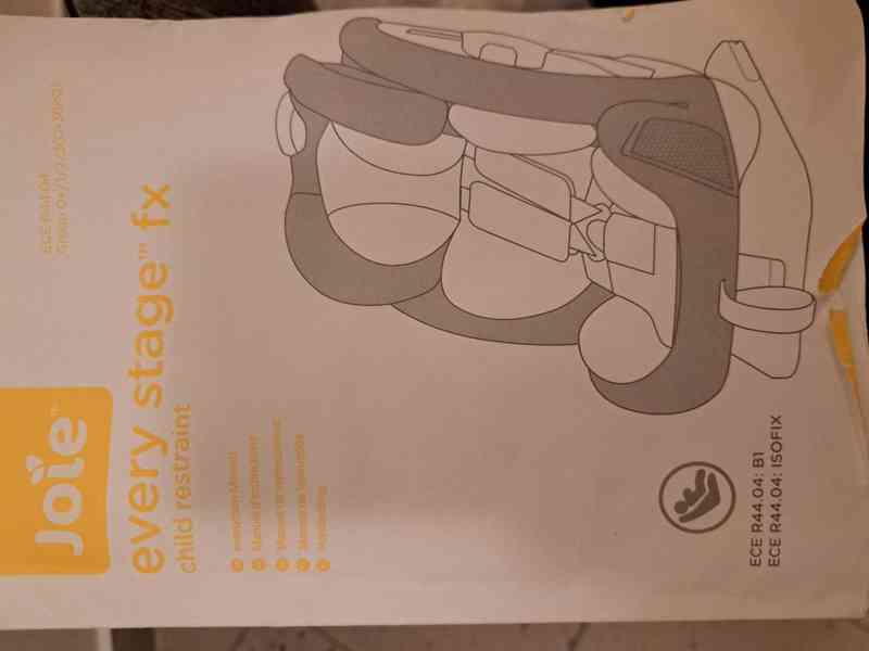 Detská autosedačka Joie Every Stage FX - foto 3