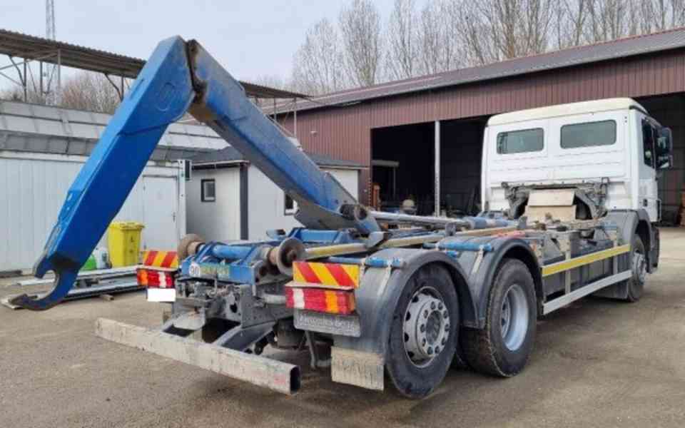 6x2 hák kontejner MB Actros automat - foto 5