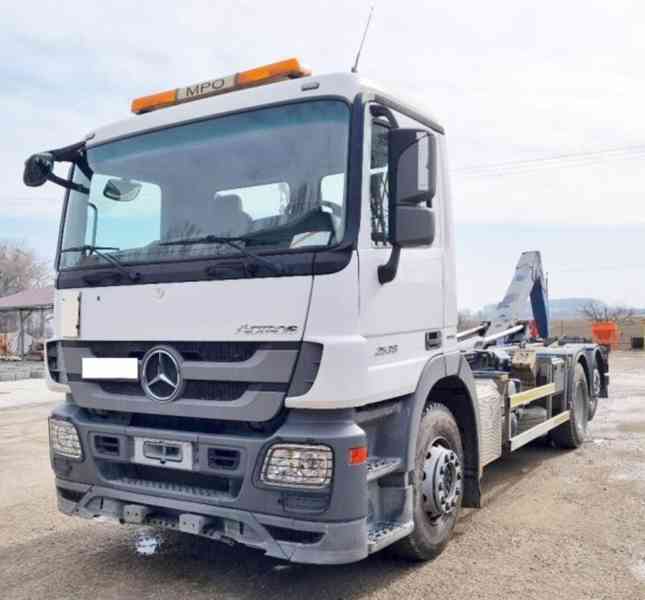 6x2 hák kontejner MB Actros automat - foto 2