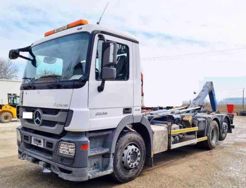 6x2 hák kontejner MB Actros automat - foto 4