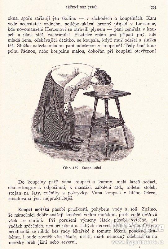 Žena lékařkou - dobová lékařská kniha z roku 1923 - foto 7