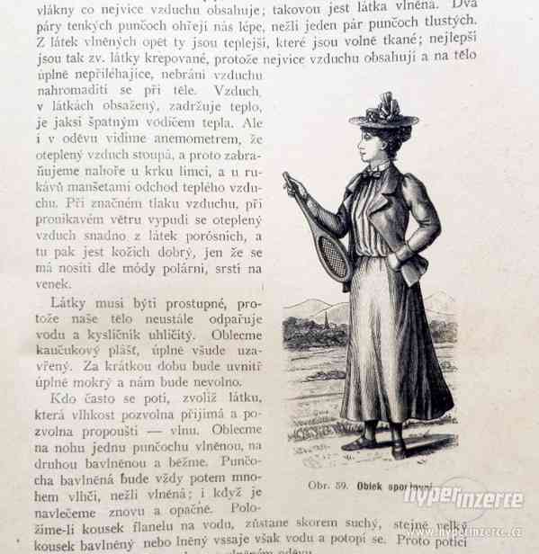 Žena lékařkou - dobová lékařská kniha z roku 1923 - foto 13