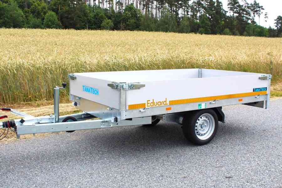 Přívěs Eduard 2615 Valník B30 1500kg 63cm AKCE!!! - foto 2