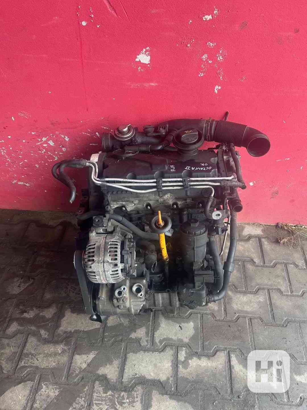 Motor 1,9TDI 77 KW Škoda Octavia typ BJB kompletní - foto 1