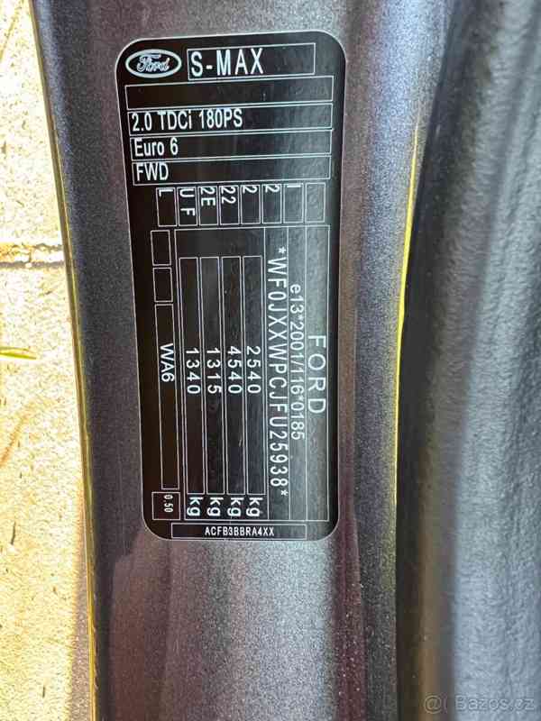 Prodám Ford S-max   - foto 2