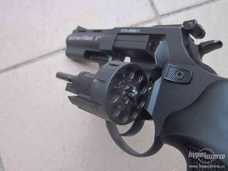Zoraki R1 Streamer revolver flobertka 6/22 mm 3" černá - foto 2