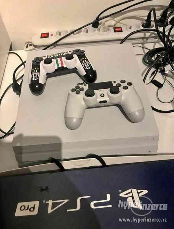 PlayStation 4 Pro - bílý, 1tb, top stav - IHNED K ODBĚRU - foto 1