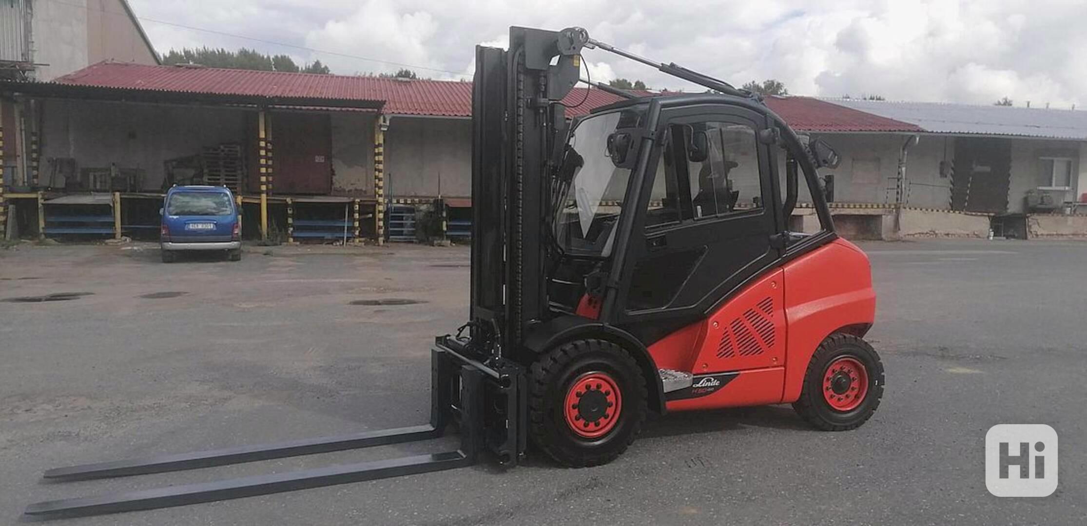 LINDE H50D-02 pozicionér+boční posuv + váha - foto 1