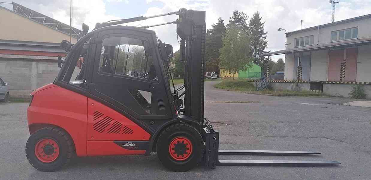 LINDE H50D-02 pozicionér+boční posuv + váha - foto 3