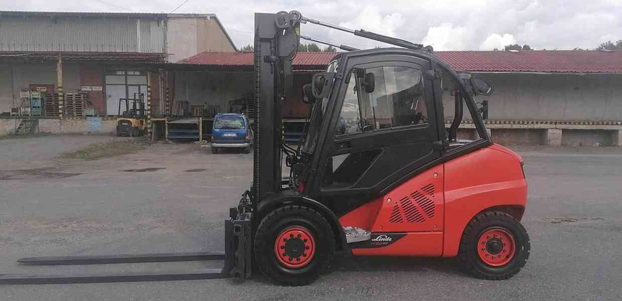LINDE H50D-02 pozicionér+boční posuv + váha - foto 2