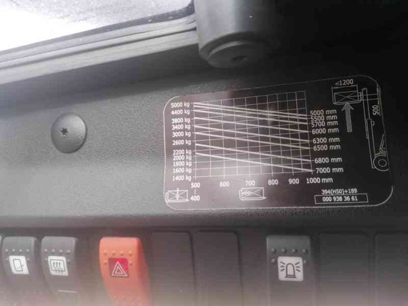 LINDE H50D-02 pozicionér+boční posuv + váha - foto 12