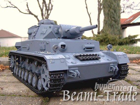 Nové, sleva RC model Tank Panzer IV Ausf. F11:16 zvuk a kouř - foto 3