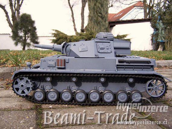 Nové, sleva RC model Tank Panzer IV Ausf. F11:16 zvuk a kouř - foto 4