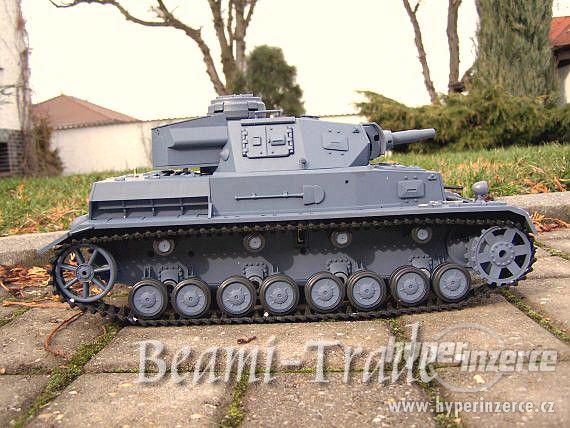 Nové, sleva RC model Tank Panzer IV Ausf. F11:16 zvuk a kouř - foto 5