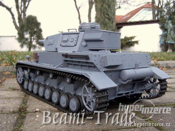 Nové, sleva RC model Tank Panzer IV Ausf. F11:16 zvuk a kouř - foto 6