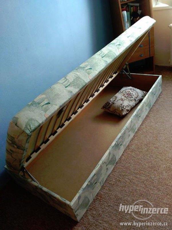 Prodám postel s lamelovými rošty - foto 4