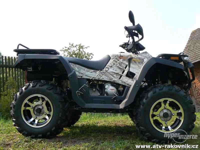 ATV 300cc, Pracovní 4x4, plná max.výbava - foto 10