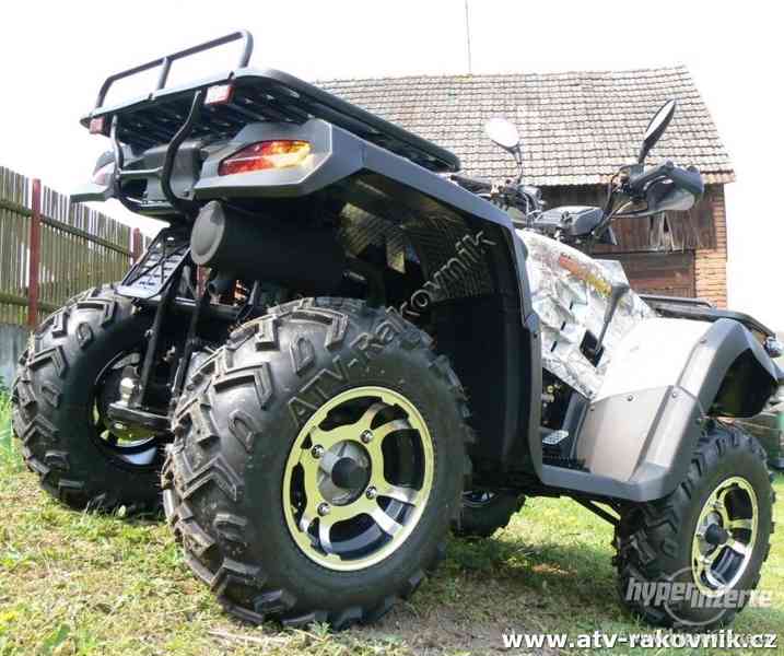 ATV 300cc, Pracovní 4x4, plná max.výbava - foto 11