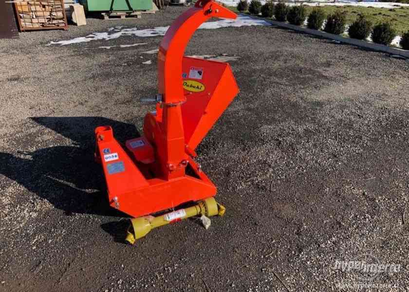Štěpkovač - drtič větví - Dabaki BX42 S + tažné zařízení - foto 1