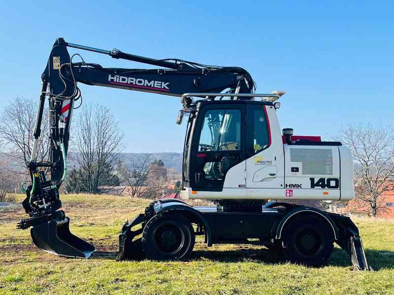 Kolové rypadlo Hidromek HMK 140W-4 (Možnost leasingu) - foto 2