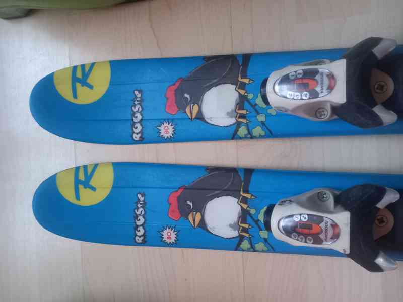 Chlapecké lyže Rossignol roostie 80 + lyžáky Salomon T2 - foto 6