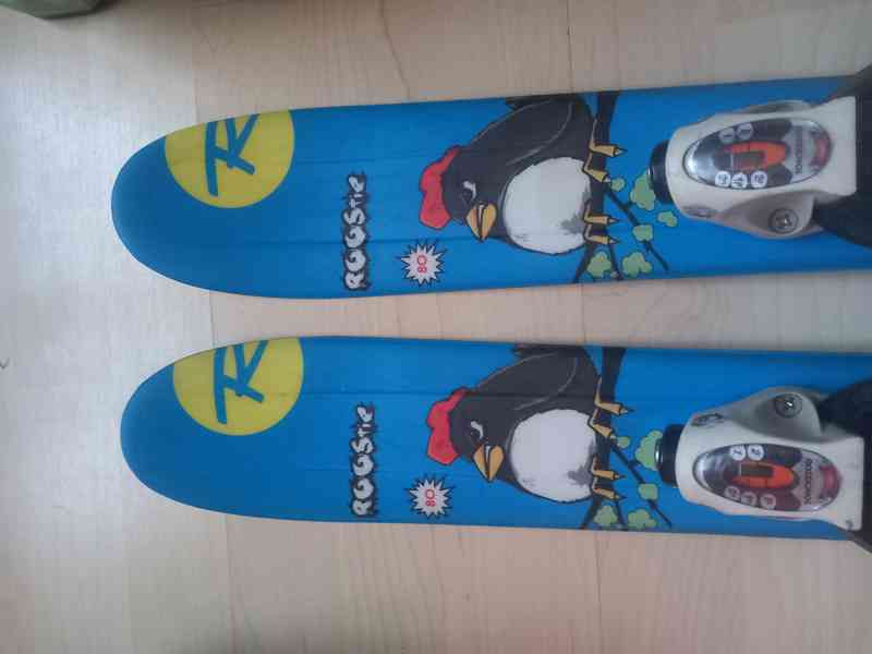 Chlapecké lyže Rossignol roostie 80 + lyžáky Salomon T2 - foto 7