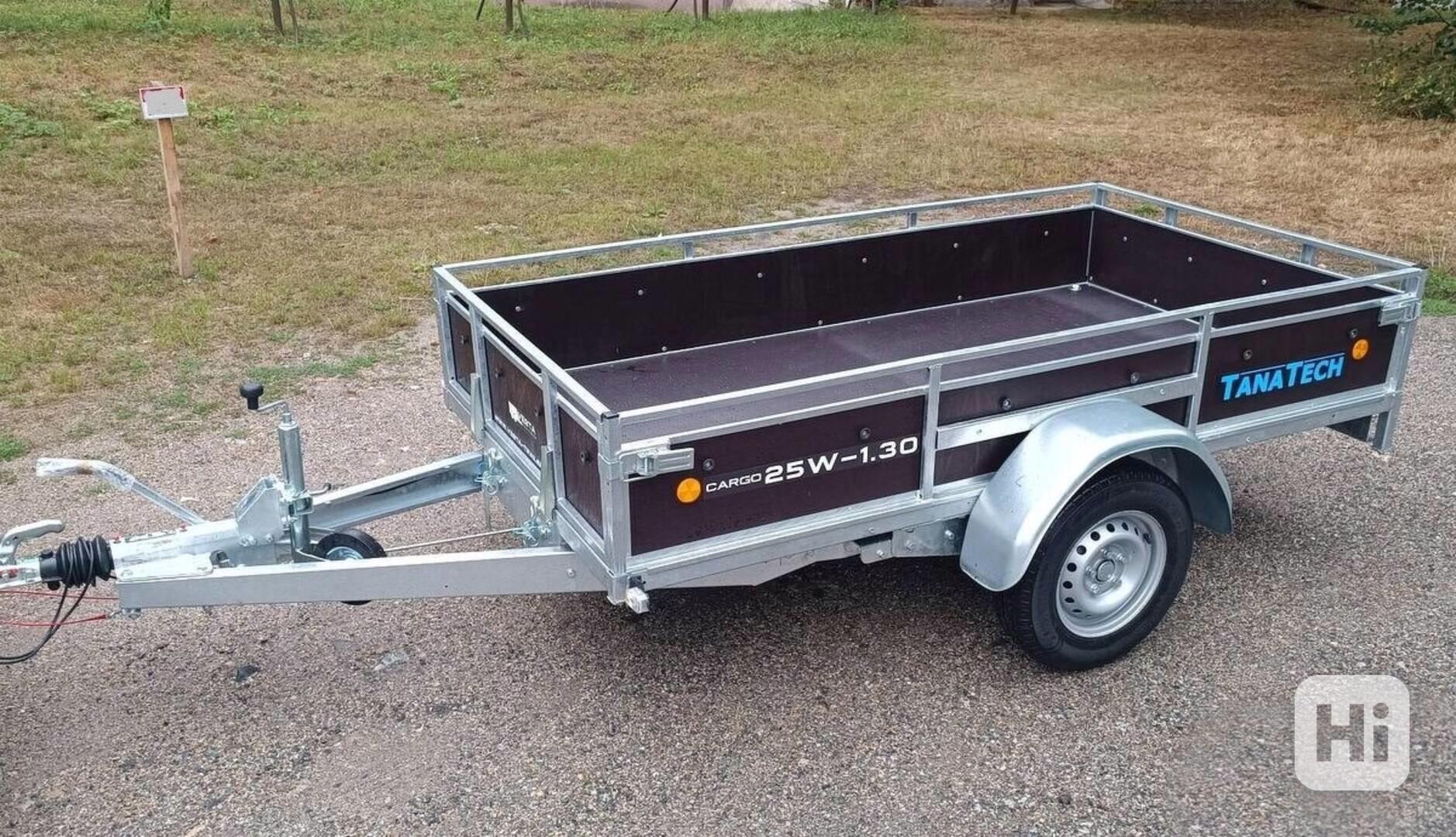 Přívěs Vesta CARGO 25W 1300kg sklopný - foto 1